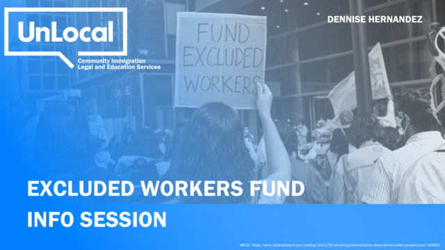 Excluded Workers Fund Info Session