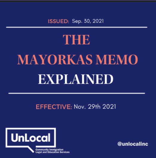 The Mayorkas Memo Explained Unlocal
