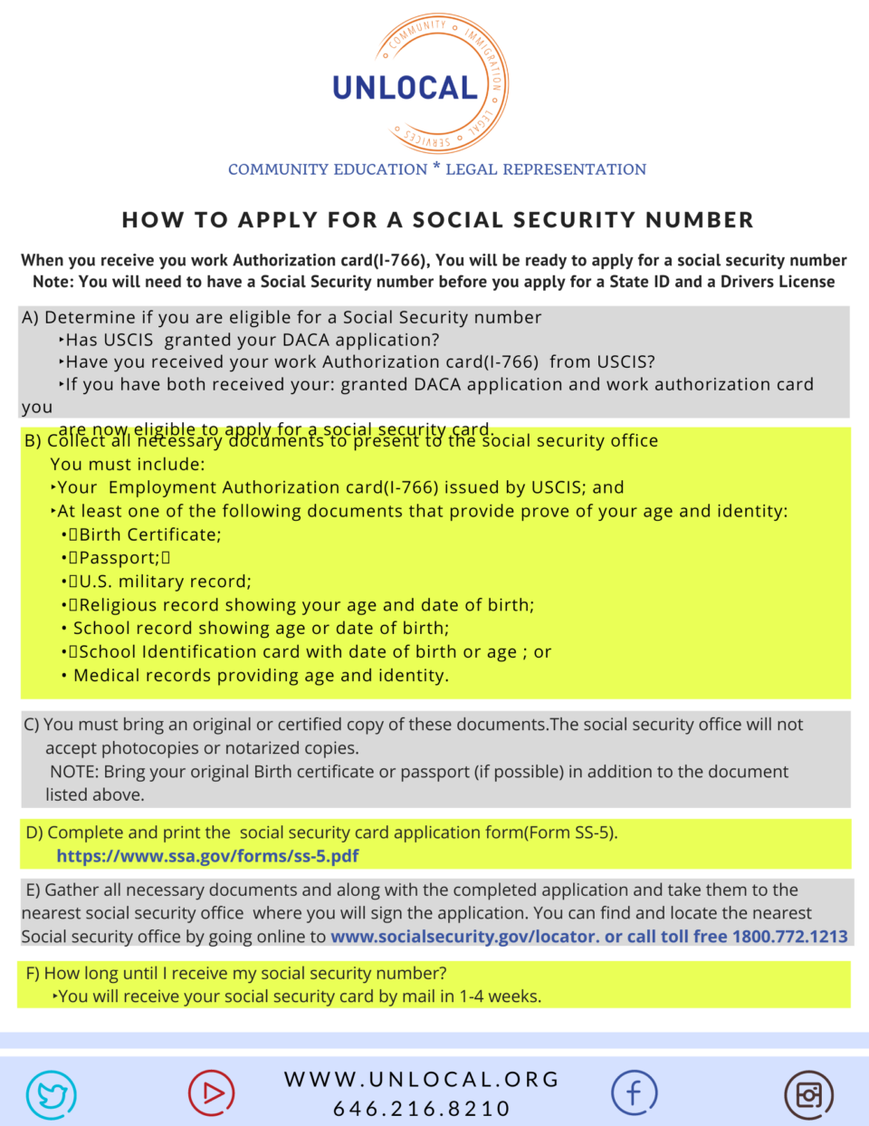 social security number uk apply